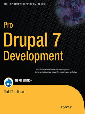 cover image of Pro Drupal 7 Development